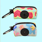 Dog Poop Bags with Cute Patterns — 1 or 2 Pack | Stylish Waste Bags for Daily Dog Walking