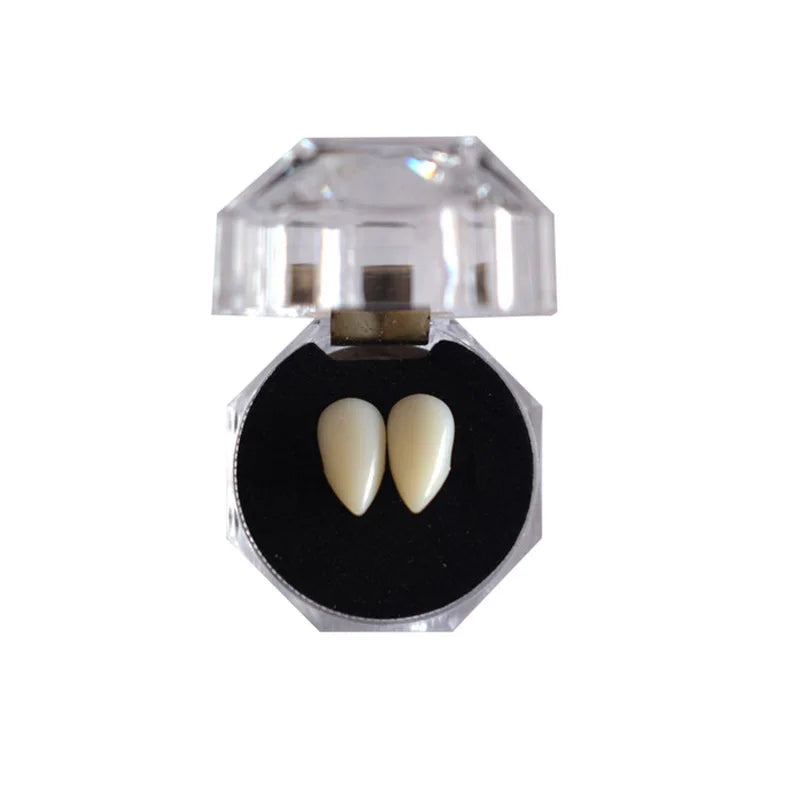Vampire Fang Dentures & Halloween Costume Props