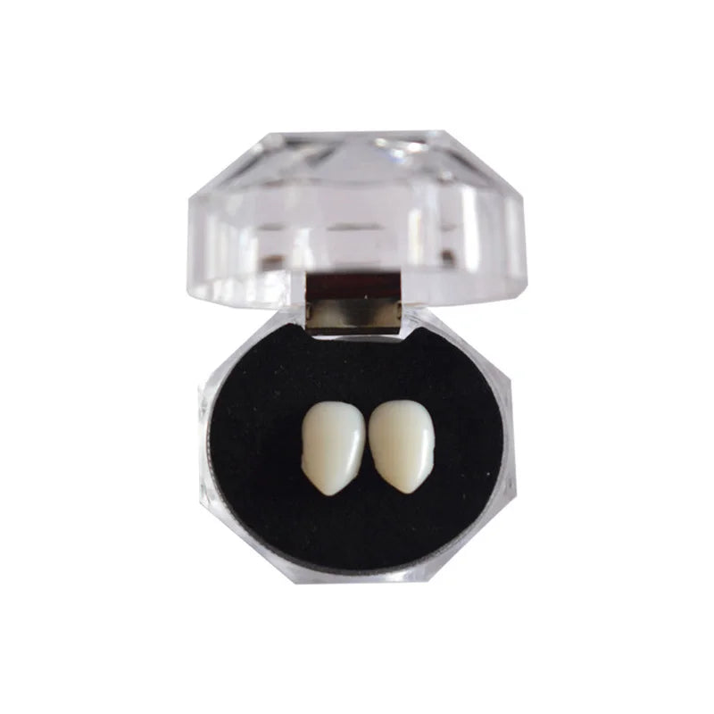 Vampire Fang Dentures & Halloween Costume Props