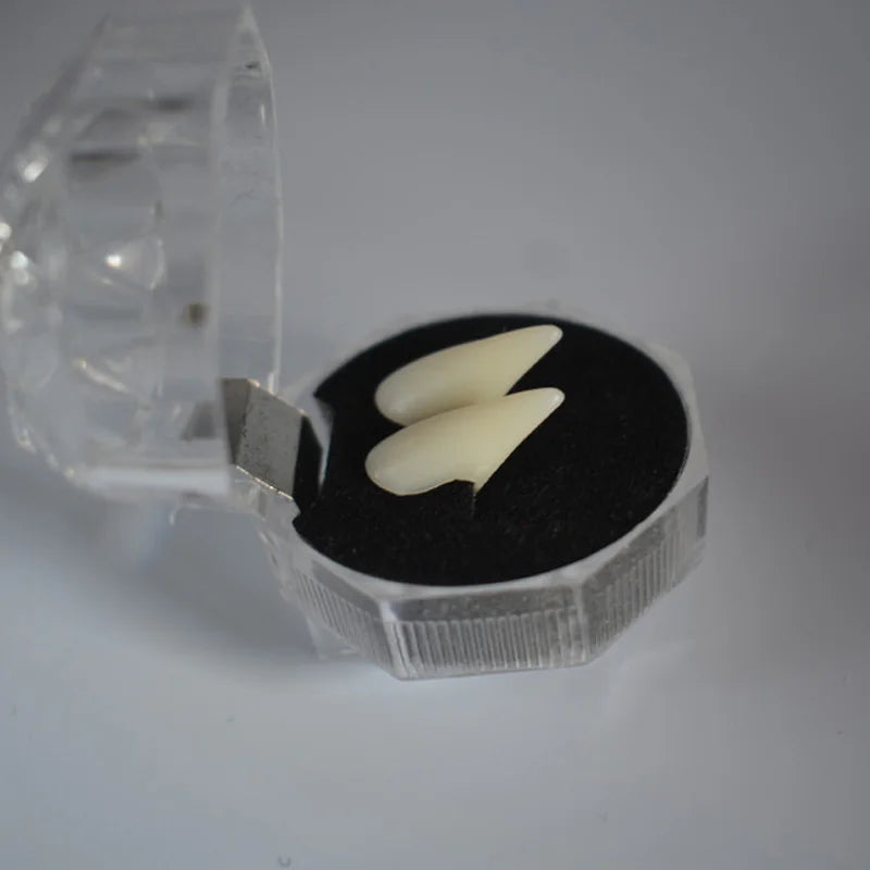 Vampire Fang Dentures & Halloween Costume Props
