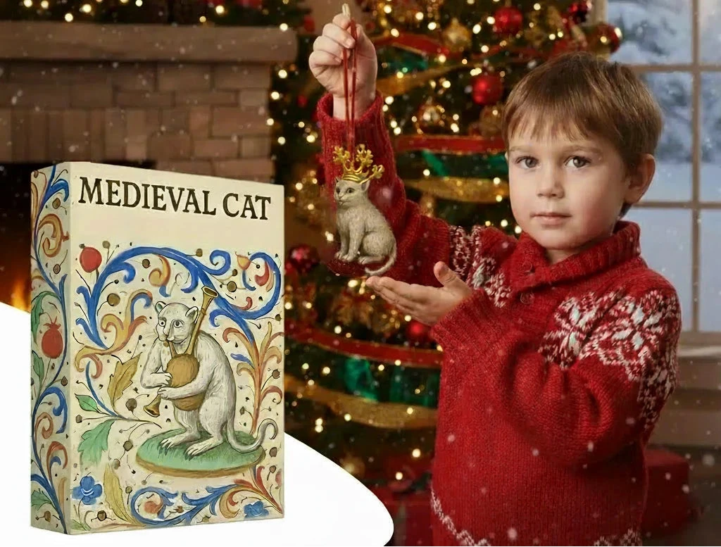 MEDIEVAL CAT AD-VENT CALENDAR