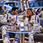 Astronaut Space Suit Costume – Adult Unisex Halloween & Cosplay Jumpsuit