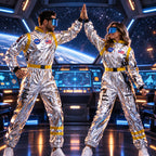 Astronaut Space Suit Costume – Adult Unisex Halloween & Cosplay Jumpsuit