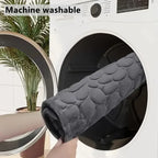 3D Cobblestone Embossed Bath Mat | Non-Slip, Absorbent & Machine Washable