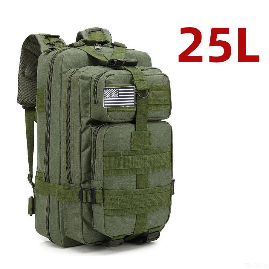 25L or 50L Waterproof Tactical Backpack