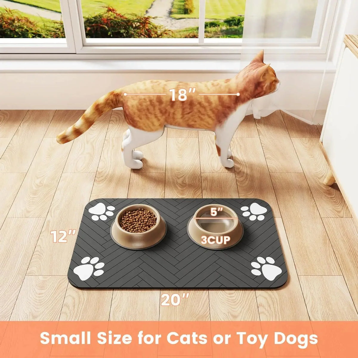 Pet Waterproof Quick Dry Placemat