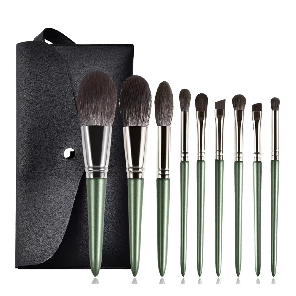 Makeup Brush & Beauty Sponge Set – Multiple Sizes & Colors