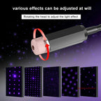Mini Star Galaxy Projector Light – USB Car Roof & Ceiling Night Lamp