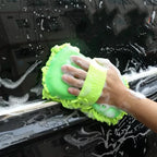 Microfiber Car Wash Mitt Gloves – Scratch-Free Detailing Sponge