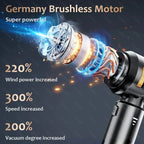 Wireless Car Vacuum Cleaner – Powerful Handheld Cordless
