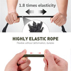 Heavy Duty Bungee Cord with Carabiner Hooks – Elastic Tie-Down Strap for Camping, Cycling & Kayak