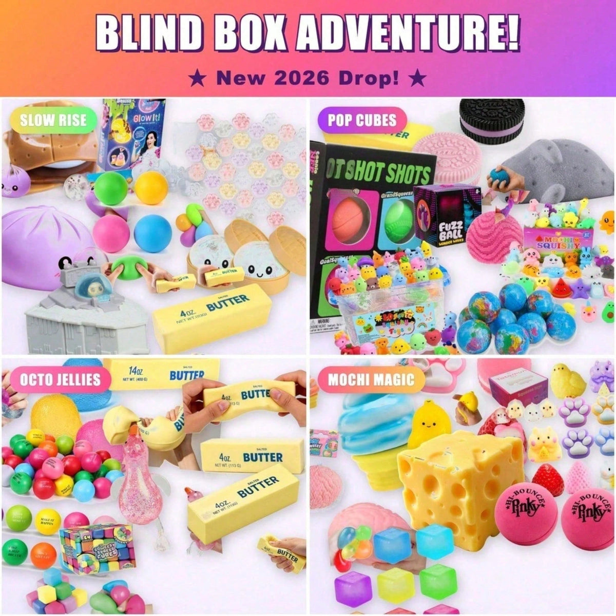 Squishy Toy Surprise Pack