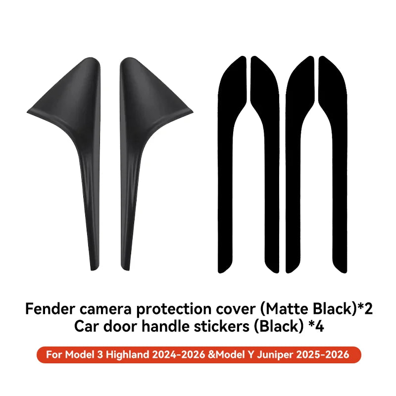 Side Turn Signal Camera Trim Cover for Tesla Model 3 Highland & Model Y Juniper