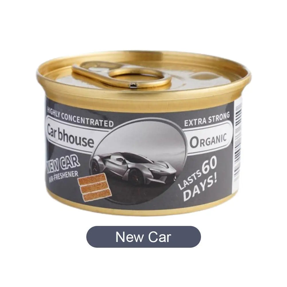 Car Air Freshener – Long-Lasting Solid Scent Can for Auto, Home & Closet