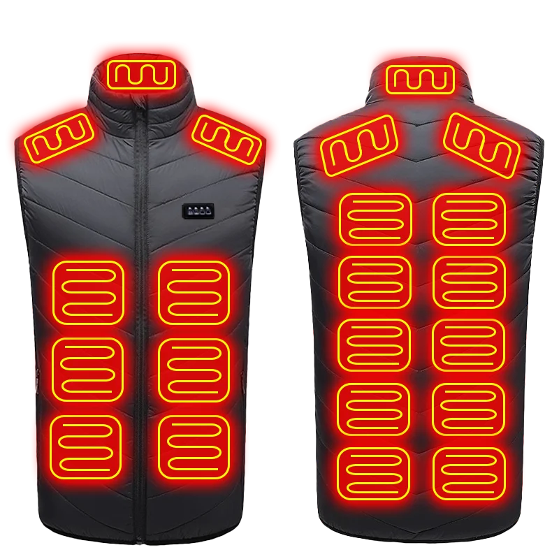Graphene Heated Vest – USB Electric Heating Jacket for Men & Women