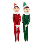 Christmas Elf Plush Doll – Festive Holiday Decoration & Ornament