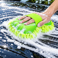 Microfiber Car Wash Mitt Gloves – Scratch-Free Detailing Sponge