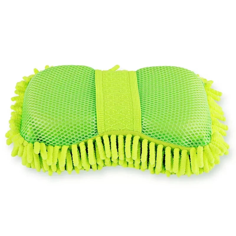 Microfiber Car Wash Mitt Gloves – Scratch-Free Detailing Sponge