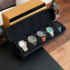 5-Slot Hard Shell Travel Watch Case