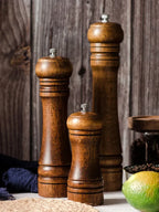 5",  8",  10" Solid Wood Salt and Pepper Grinder