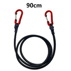 Heavy Duty Bungee Cord with Carabiner Hooks – Elastic Tie-Down Strap for Camping, Cycling & Kayak