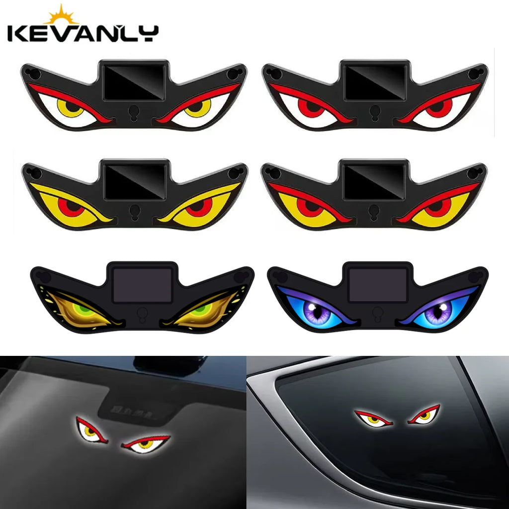Solar Powered Car Eyes