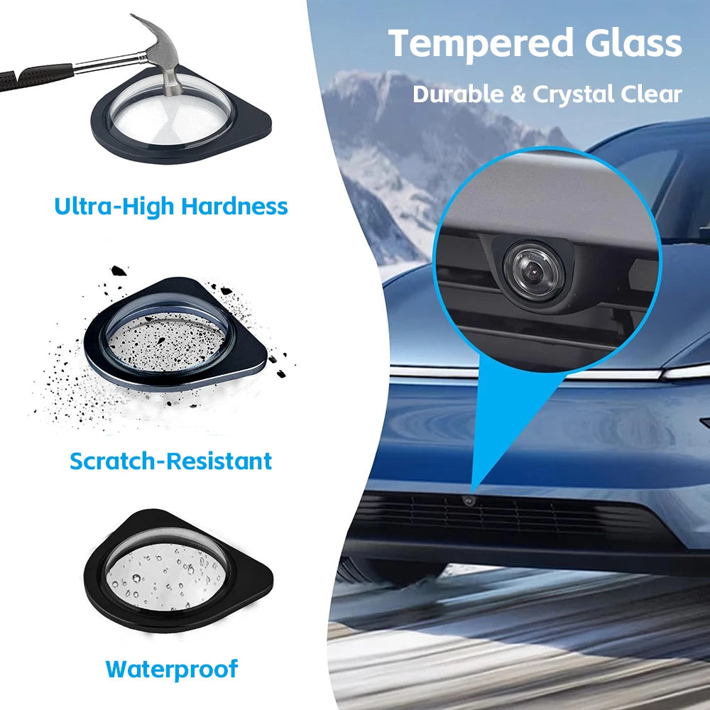 9H Tempered Glass Front Camera Protector for Tesla Model Y & Y Juniper