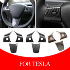 Tesla Model 3 & Y Steering Wheel Panel Cover Sticker