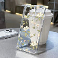 Flower Phone Case For iPhone 17 16 18 13 11 14 12 15 Pro Max Air 16e 7 Plus SE Shockproof Transparent Cover Silicone