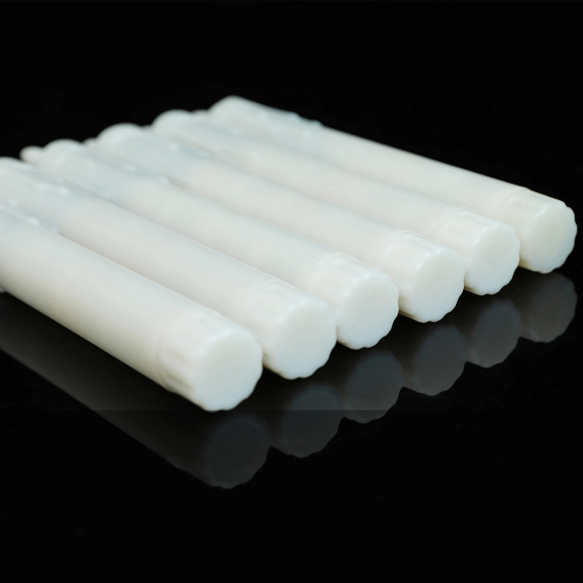 LED Taper Candles – Warm White Battery-Powered Christmas Candlesticks