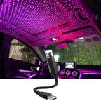 Mini Star Galaxy Projector Light – USB Car Roof & Ceiling Night Lamp