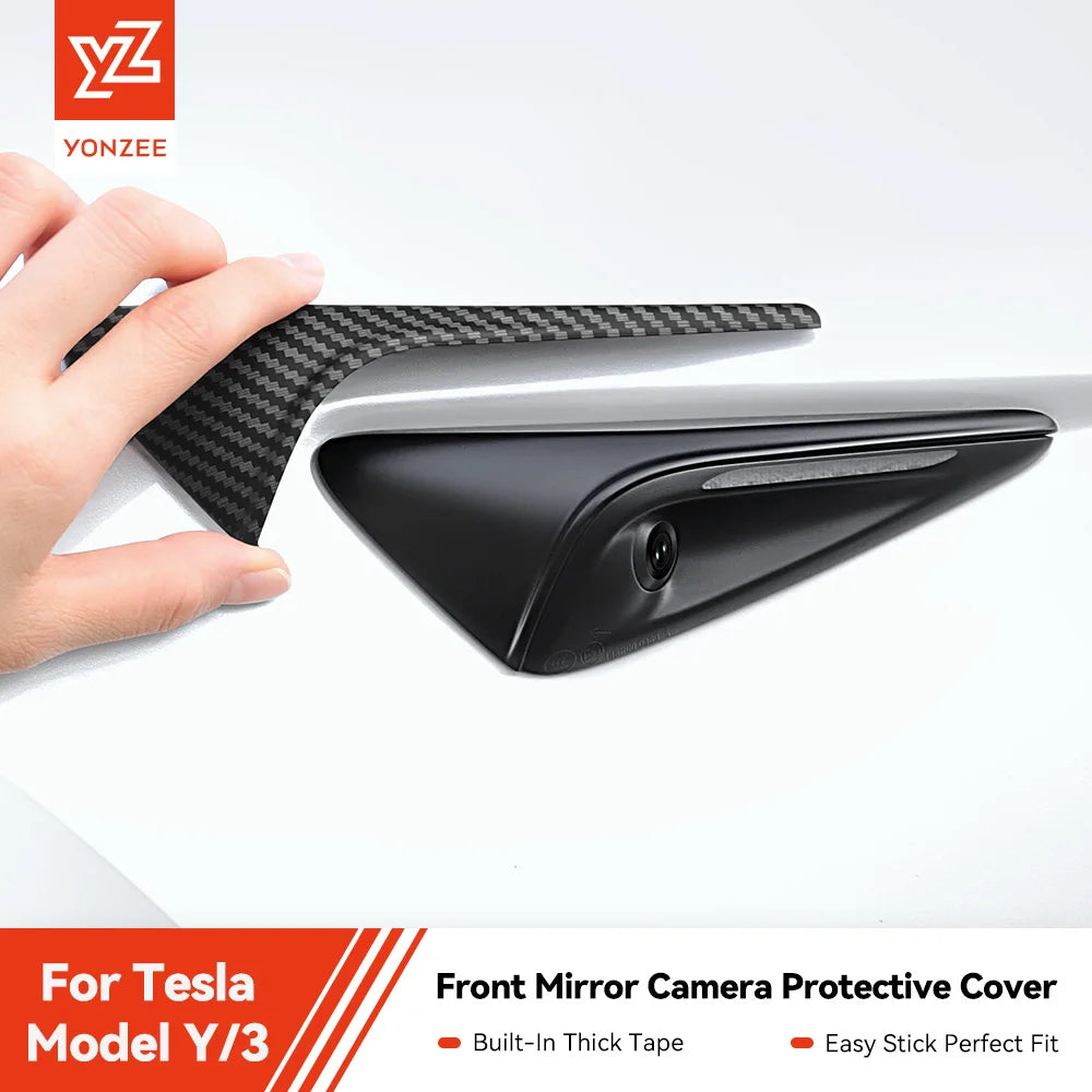 Side Turn Signal Camera Trim Cover for Tesla Model 3 Highland & Model Y Juniper