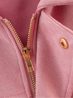 Women's Suede Bomber Jacket