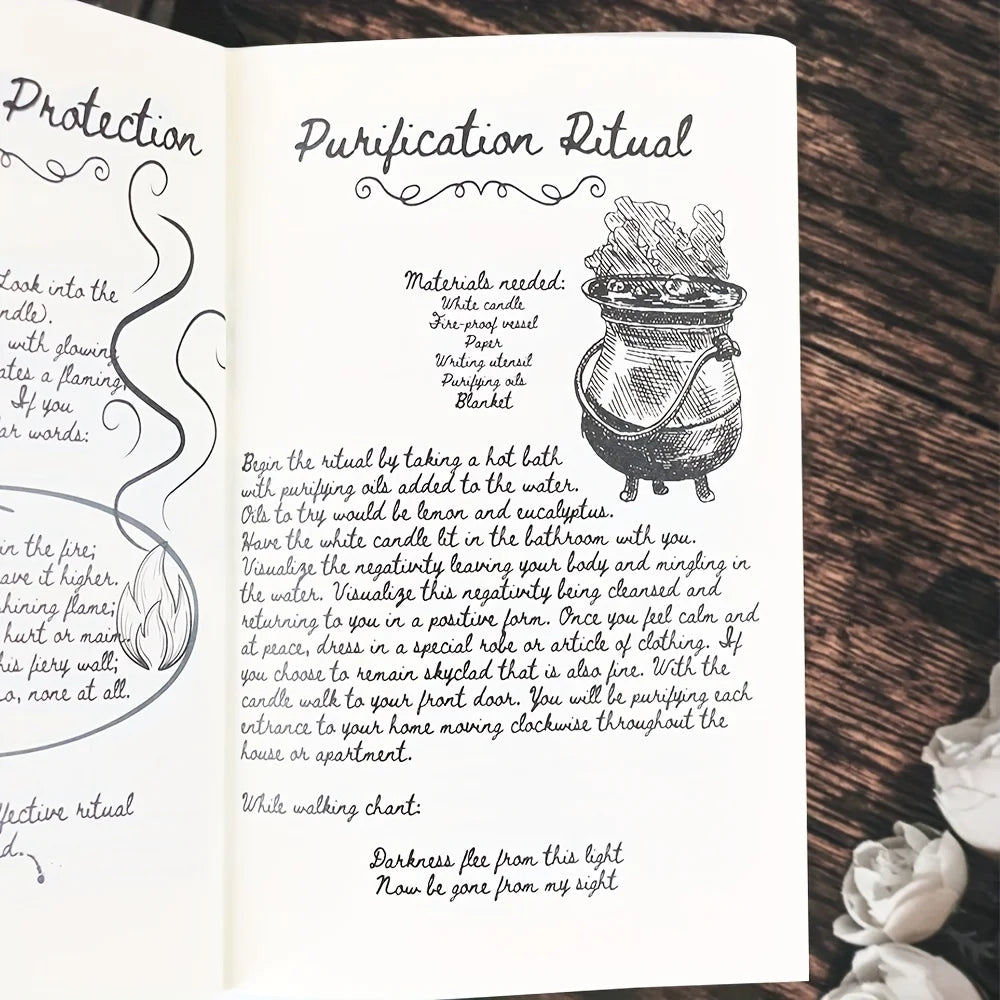 Witch Spells Book – Halloween, Birthday & Holiday Gift for Witches & Wizards