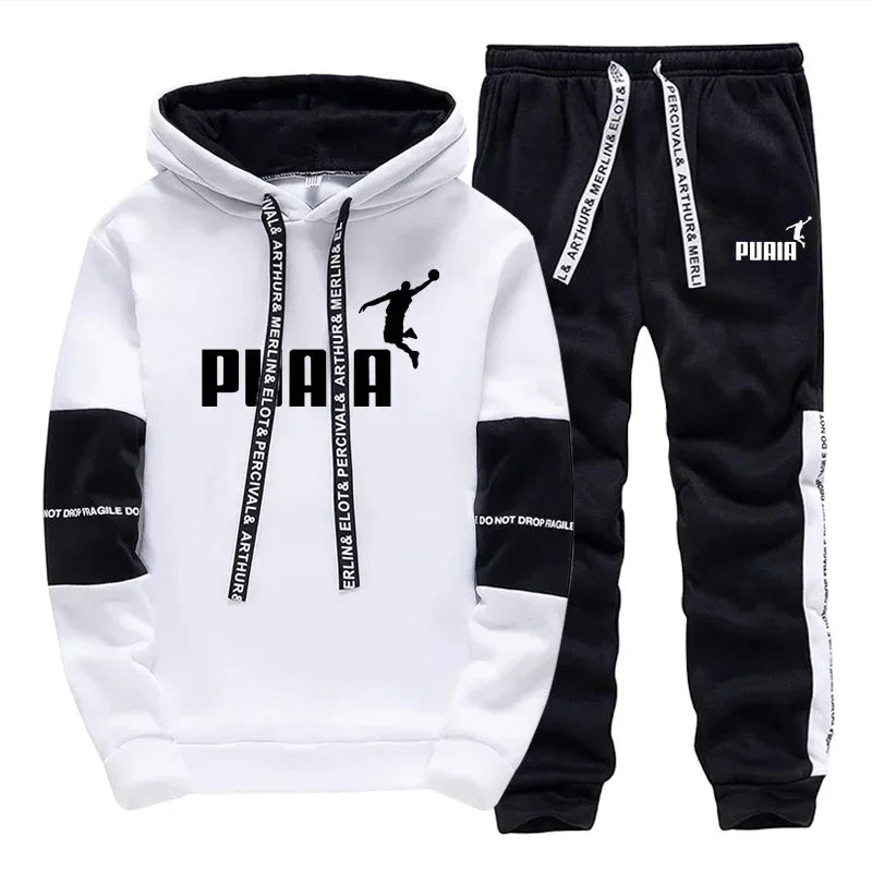 Men's Tracksuit Hoodie & Pants Set
