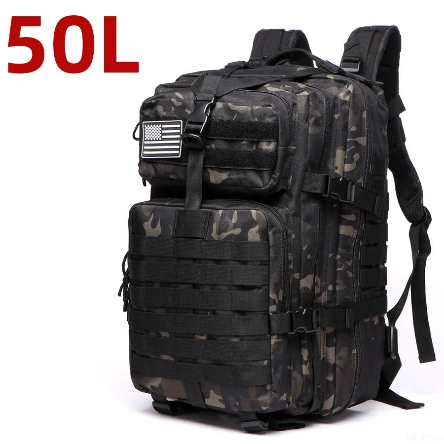 25L or 50L Waterproof Tactical Backpack