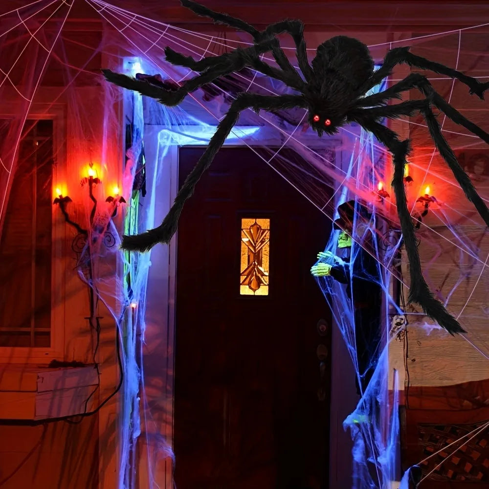 Halloween Giant Spider Decoration | Indoor & Outdoor Yard Prop