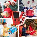 Retro 8-Bit Handheld Game Console with 400 Built-In Games