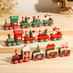 Christmas Train Decoration Set – Festive Holiday Ornament