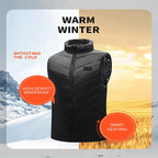 Graphene Heated Vest – USB Electric Heating Jacket for Men & Women