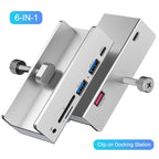 USB 3.0 Hub Multi-Port Adapter | Up to 6 Ports with USB-C, SD & TF Card Reader