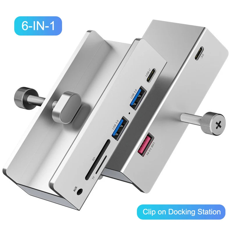 USB 3.0 Hub Multi-Port Adapter | Up to 6 Ports with USB-C, SD & TF Card Reader