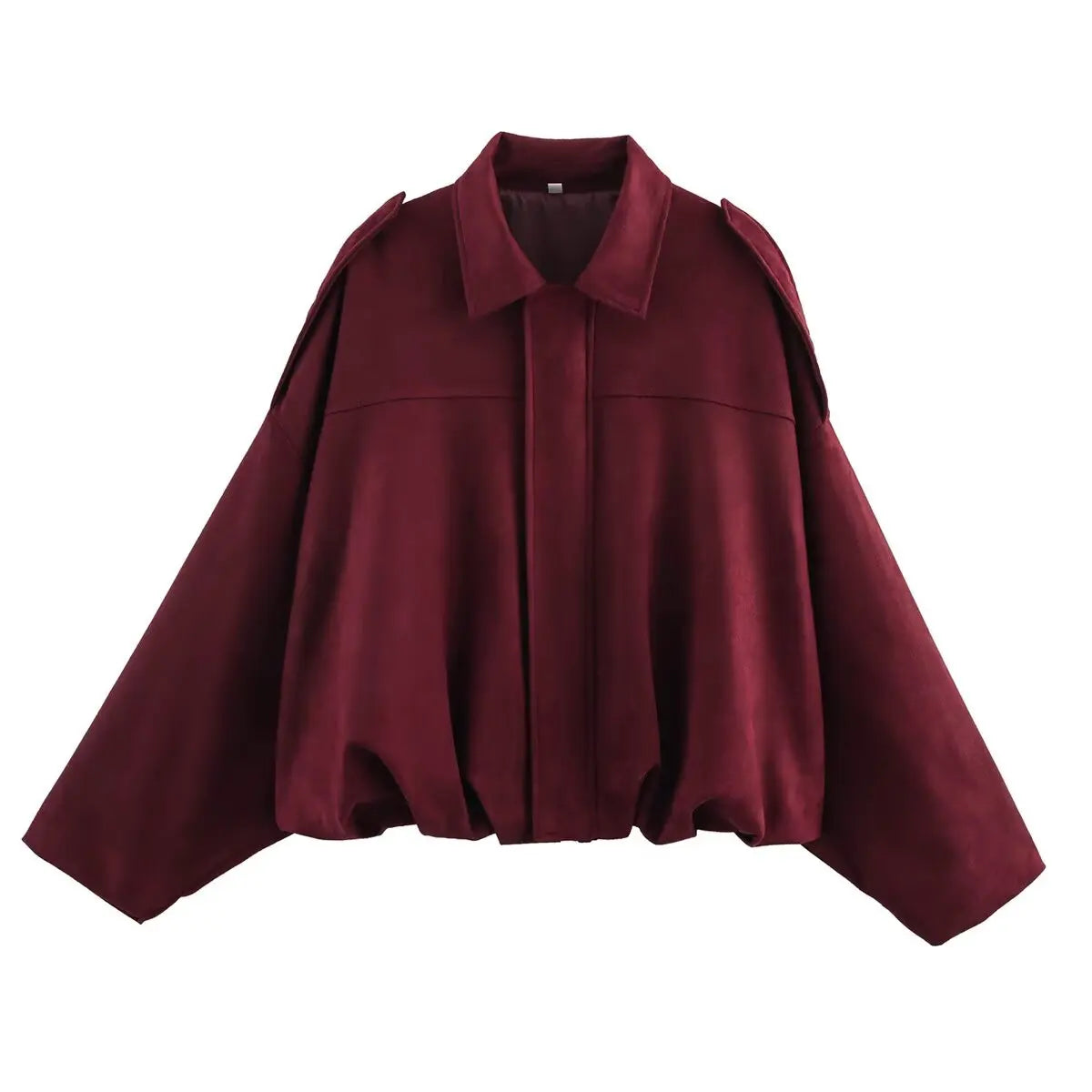 Women's Suede Bomber Jacket