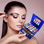 30-Color Multifunctional Makeup Palette – Eyeshadow, Blush, Powder & Lip Gloss