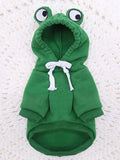 Cute Frog Pet Sweater for Small & Medium Dogs