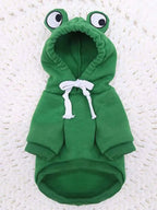 Cute Frog Pet Sweater for Small & Medium Dogs