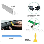 5M Neon LED Car Interior Strip Lights – Flexible Ambient USB Atmosphere Diode