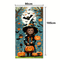 Halloween Door Cover Backdrop — Horror Movie Character Banner 185x90cm