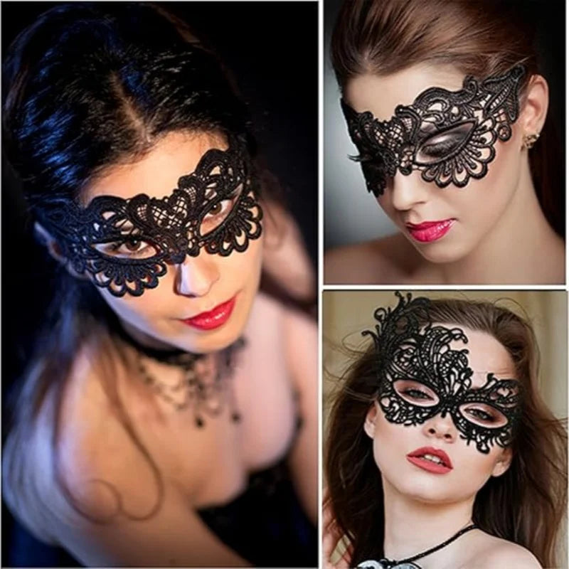 Lace Masquerade Eye Mask for Women – Halloween & Costume Party