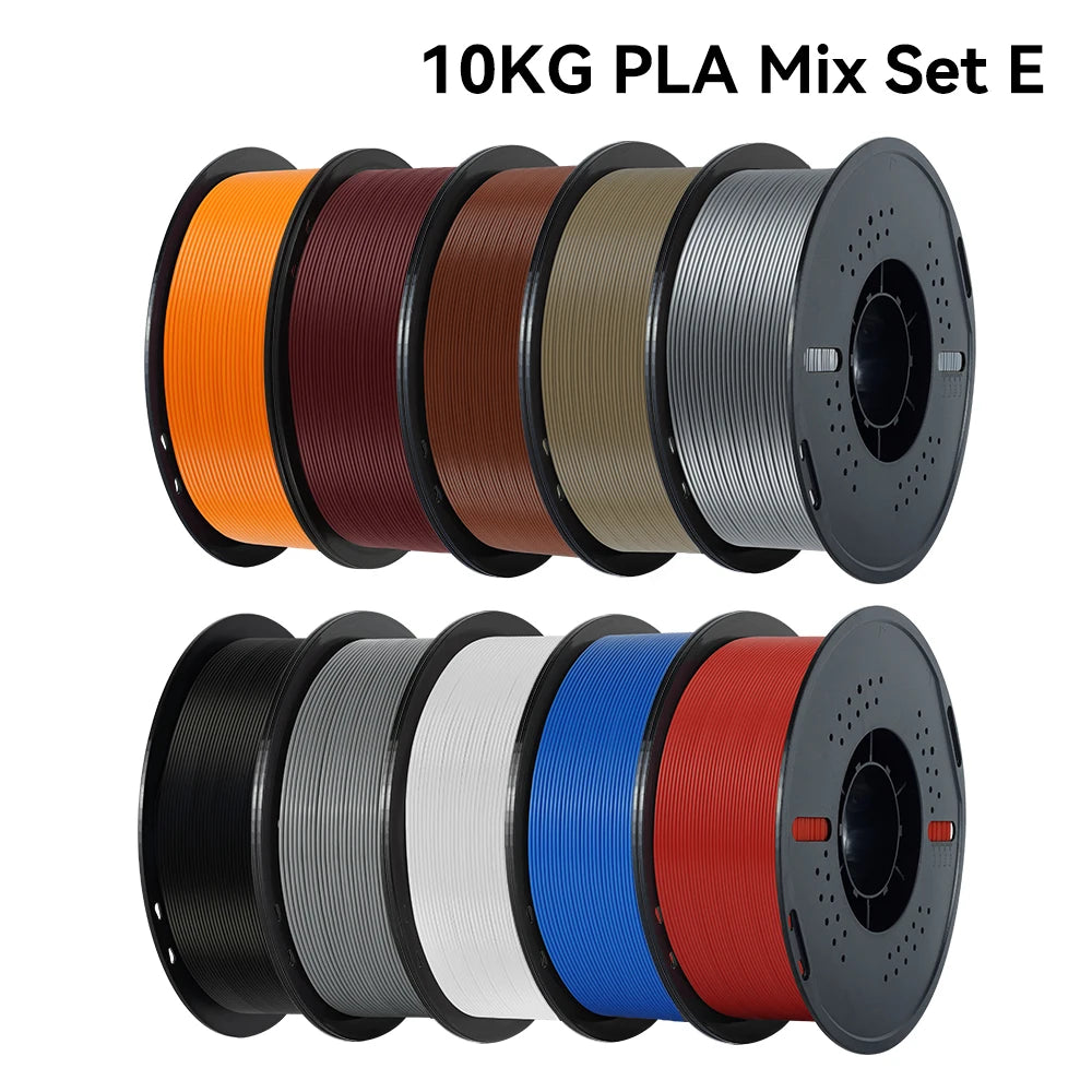 KINGROON 10rolls 1.75mm PLA Filament